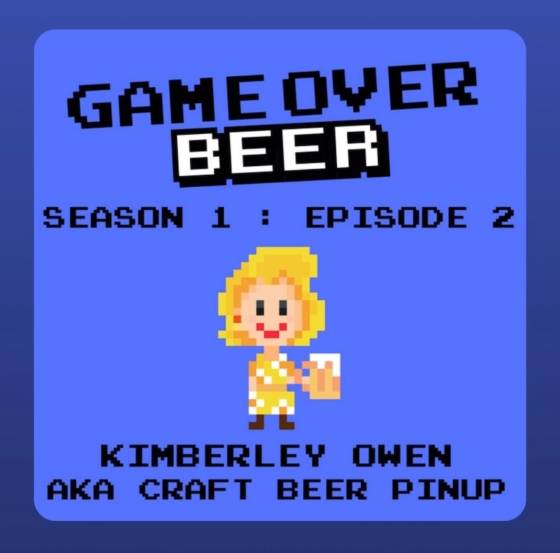 Me as a little pixelated character for the promotion of episode 2 of Game Over Beer